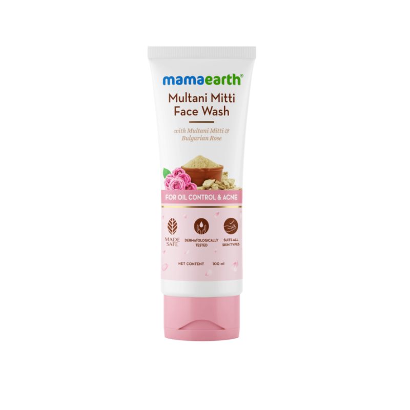 Mamaearth Multani Mitti Face Wash | 100ml