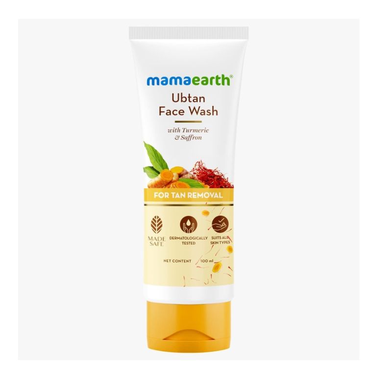Mamaearth Ubtan Face Wash for Tan Removal |100ml