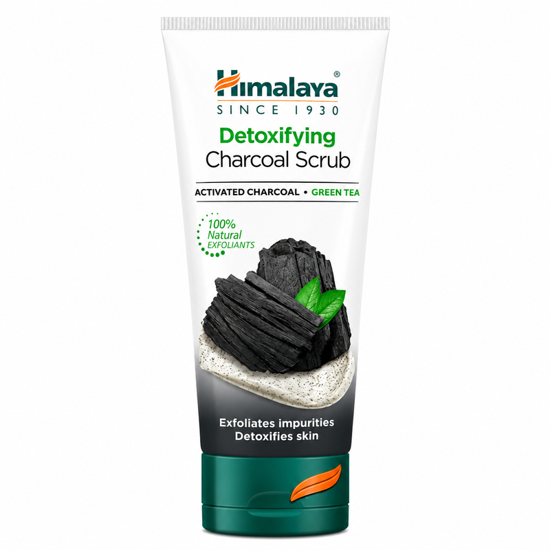 Himalaya Detoxifying Charcoal Face Scrub – 75ml