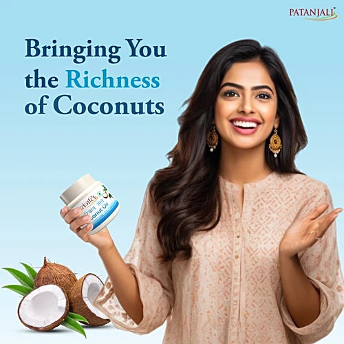 Patanjali Coconut Oil (Jar)