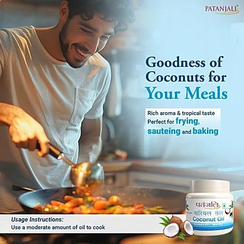 Patanjali Coconut Oil (Jar)