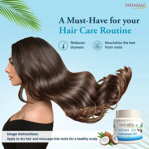Patanjali Coconut Oil (Jar)
