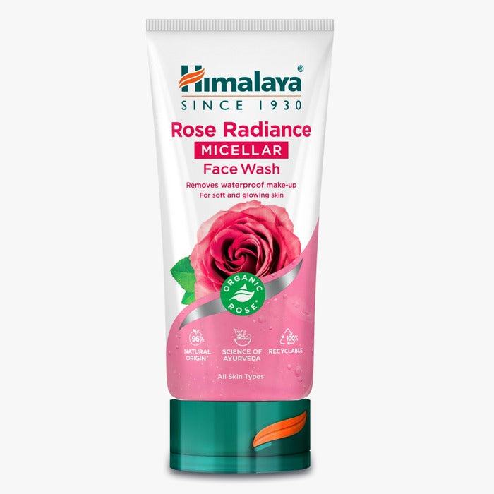 Himalaya Rose Radiance Micellar Face Wash – 150ml