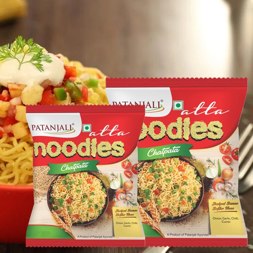 Patanjali Atta Noodles Chatpata